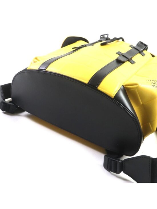 Louis Vuitton Damier Scuba Christopher MM Leather Backpack Yellow Black main image 4